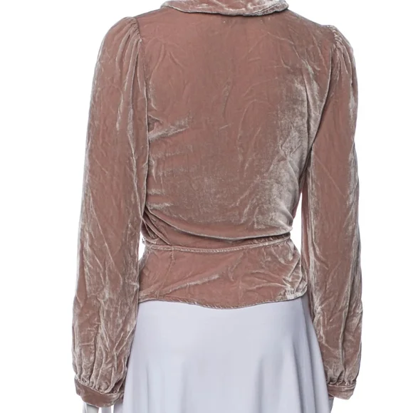 Reformation Festive Velvet Jacket - Picture 3 of 7